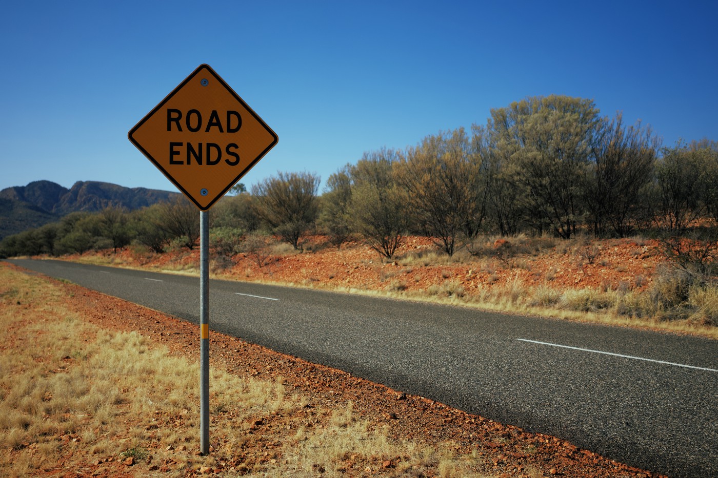 Road ends